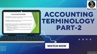 Accounting Terminology | Accounting Terms in Hindi - Part 2