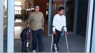 Saim Ayub leave London for Treatment