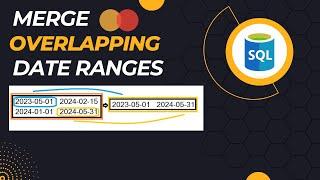 SQL | How to Merge Overlapping Date Ranges | SQL Interview Questions And Answers