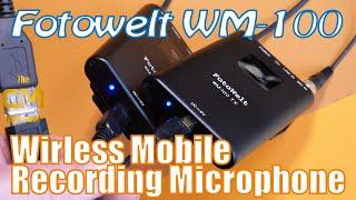 Fotowelt WM - 100 Test: Wireless Mobile Microphone - Lavalier Micro Set (Deutsch, eng. hints)
