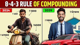 POWER OF COMPOUNDING | 8-4-3 RULE OF COMPOUNDING | 8 Years Investment Plan | How to Become Crorepati