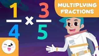 Fraction Multiplication - Space Math for Kids