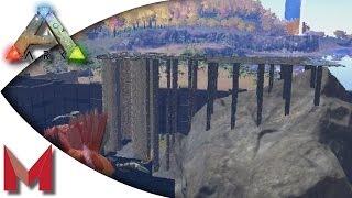 ARK: Survival Evolved - Base Building - new trick for pillars! S2E80 Gameplay