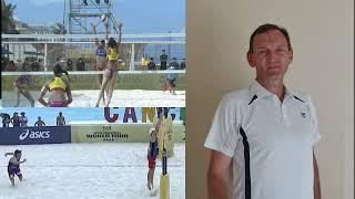 Пляжный волейбол. Beach-volley. Взаимодействие блок-защита.