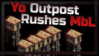 Yo Outpost Rushes MbL! (AoE2 Compilation)