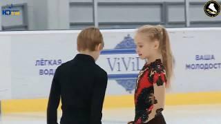 Evelina Pokrasnetieva/Ilya Makarov, FD, 2018.10.09 Open "Autumn meeting"