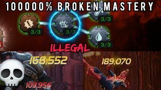 100000% Insane Broken Mastery - Instant K.O. | Max Recoil | TOP 5 Max Recoil Friendly Champion |