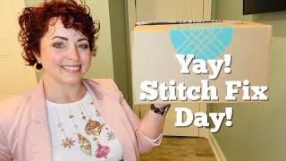 Stitch fix unboxing and try on! || Dec 2023