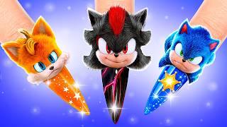 Супер Соник побеждает Шэдоу в Sonic 3!