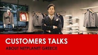 Vasilis Tsitsigias  Tailor Italian Wear, C.E.O.  talks about NetPlanet Greece