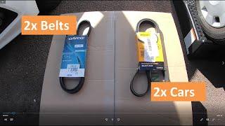How to replace an Auxiliary Belt