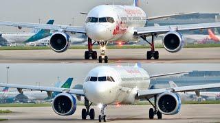 OLD & NEW, Jet2 Boeing 757-200 & Airbus A321NEO at Manchester Airport, 2024