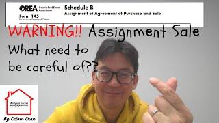 Everything you need to know about Assignment Sale !!!