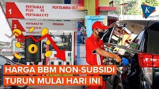 Kabar Baik, Harga BBM Non-Subsidi Turun Rp 850 Sampai Rp 1.350 Per Liter