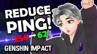 Genshin Impact high ping fix with Mudfish!