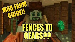 Turn Fences into Gears? Mob Farm How To for Vintage Story (Chisel Tools Mod required)