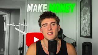 How I Made Money on YouTube WITHOUT Monetization $$$