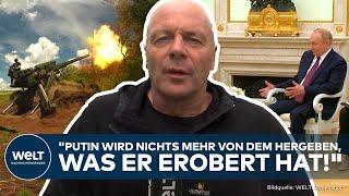 PUTINS KRIEG: "Russen haben Initiative - auch wenn sie große Verluste erleiden!" Ukraine verzweifelt