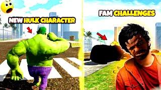 Indian Bikes Driving 3d New  Update And Fam Challenges|New Hulk Update|Gaming Warrior