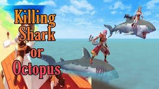 Hunting Shark in utopia origin hind gameplay