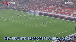 NEW REALISTIC BROADCAST CAMERA AIO 2024 - PES 2021 & FOOTBALL LIFE