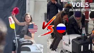 USA vs Russian Reactions to Delivery Robots.