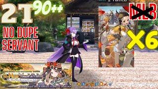 No Black Grail CE || 3 Turn 90++ Farming GUDAGUDA New Yamataikoku   [FGO] [Fate/Grand Order]