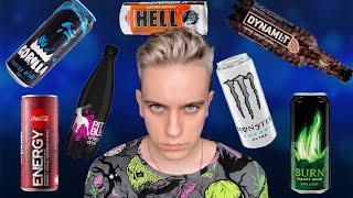 АСМР Угарный Обзор ЭнергетиковASMR ENERGY DRINKS REVIEW