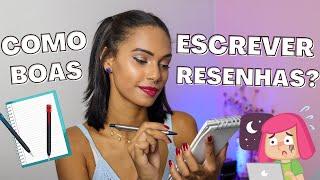 Como escrever boas resenhas de livros? | Miriã Mikaely