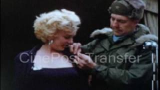 Marilyn Monroe 1954 Korea Extremely Rare Color by CinePost Film Transfer