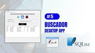 BUSCADOR CON PYTHON Y TKINTER UTILIZANDO SQLITE I CODIGO COMPLETO I DESKTOP APP #5