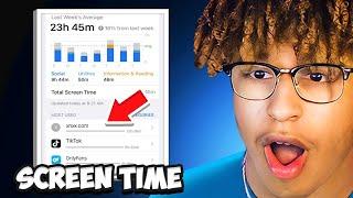 I Asked My Viewers To Send Me Their SCREEN TIME!