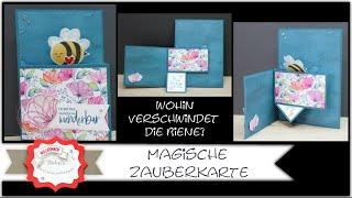 Besondere Kartenform - Magische Zauberkarte - Hide & seek card - Baby - Geburtstag - Stampin´Up!