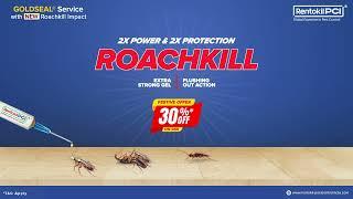 Rentokil PCI Launches GoldSeal® Service With NEW Roachkill | Now Instant Cockroach Control