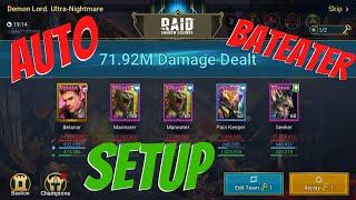 How to Auto Clan Boss Easy Setup!!  Raid Shadow Legends