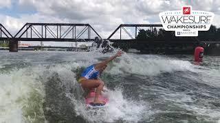 Best Hits of Pro Women's Final @ Nautique USA National Wakesurf Championships