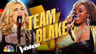 Strong Performances from Team Blake's Hailey Green and Libianca | The Voice Knockouts 2021