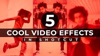 5 Cool video effects in Shotcut | Shotcut video effects