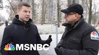 A Reunion in Bucha: Velshi visits the town with Ukrainian MP