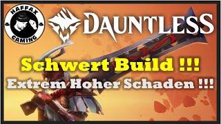 Dauntless: Extrem gutes Schwert Build für viel Schaden !!! Dauntless Sword Build - High Damage !!!