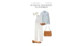 Seasonal Transitional Style: Chambray Chic | Styled Daily