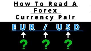 Forex: WHAT IS A Forex CURRENCY PAIR? (Beginners Must Learn This First)