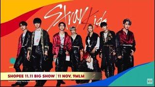 [LIVEShopeeMy] STRAY KIDS (스트레이 키즈) - BACK DOOR & GOD'S MENU | Shopee 11.11 Big Sale TV Show