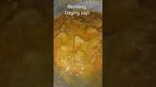 Rendang daging #shorts