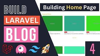 Home Page | Build Blog with Laravel, Livewire & Filament #4