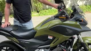 Honda NC700X DCT огляд стану пробіг 5тис.км