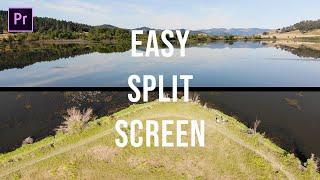How To Create A Basic Split Screen in Adobe Premiere Pro