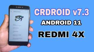 crDroid v7.3 Android 11 (REDMI 4X)