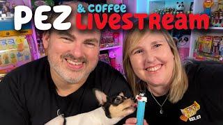 PEZ and Coffee Livestream | Weekly Recap & PEZ Unboxings