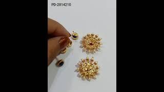 Changeable earrings 599/- free shipping//to order whatsApp 9866387391//ishu's collections